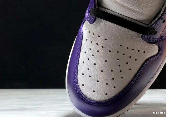 555088-500 Purple Retro 555088-500 High Jordan Air Court 1 White 0408